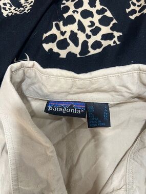 Patagonia Beige Button-Down Casual Shirt